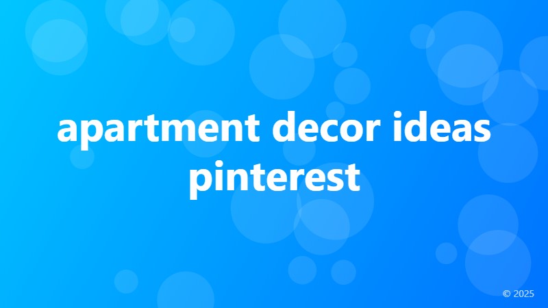 apartment decor ideas pinterest