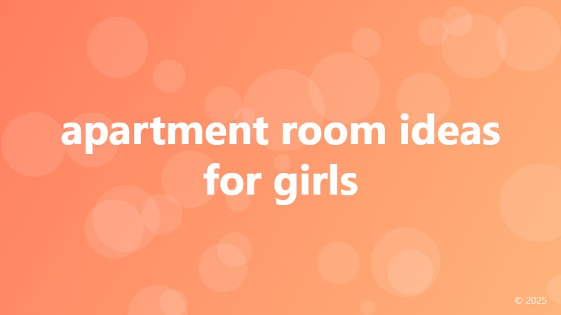 apartment room ideas for girls