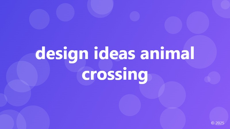 design ideas animal crossing
