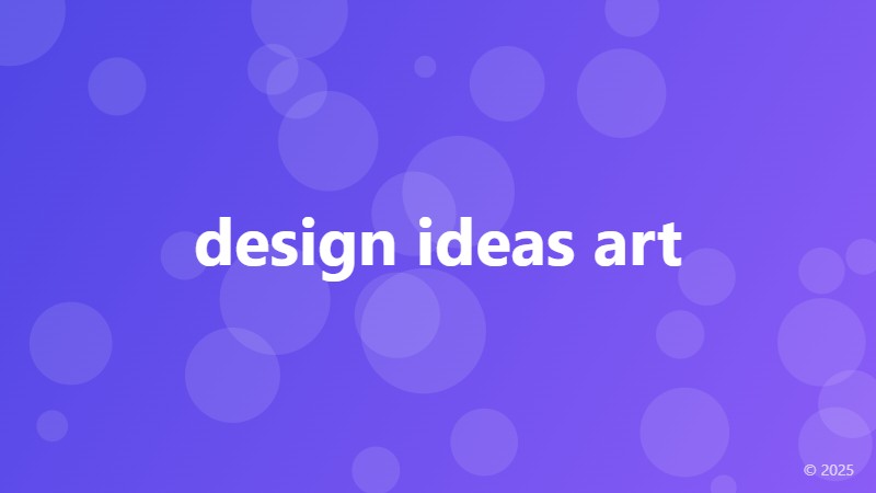 design ideas art