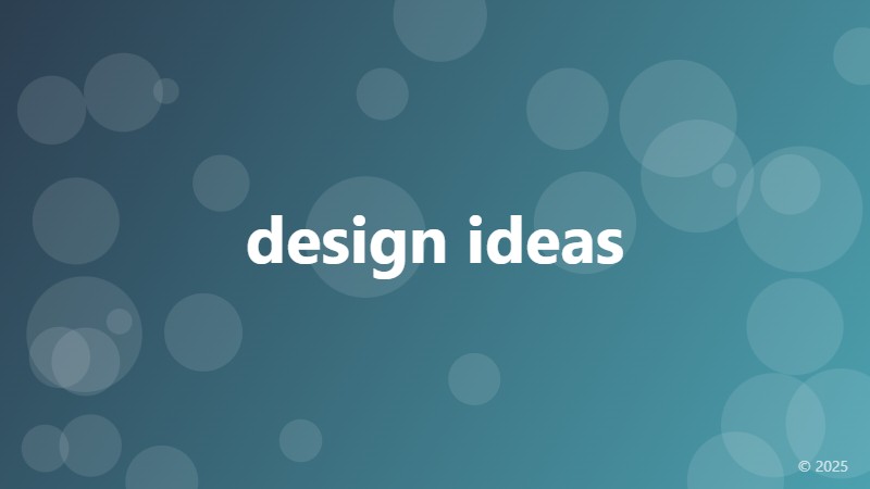 design ideas