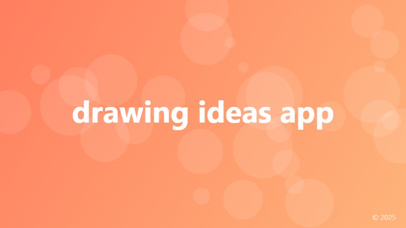 drawing ideas app